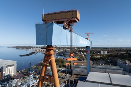 Retrofit-Projekt Goliath-Kran bei German Naval Yards